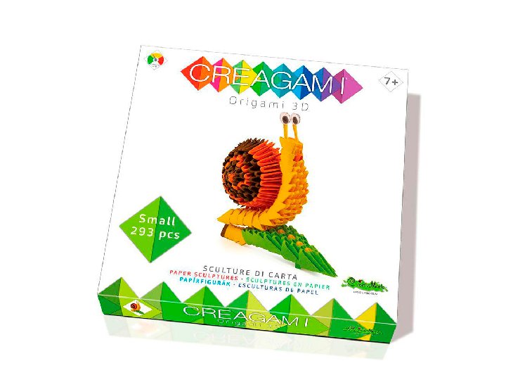 CAJA SURTIDO 3D ORIGAMI OXFORD  and  CREAGAMI CARACOL