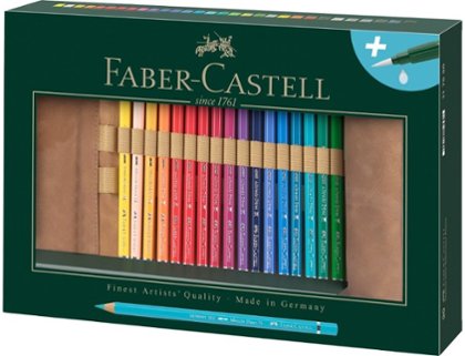 LAPIZ FABER CASTELL ALBRECHT DURER ACUARELABLE ESTUCHE 30 UND ENROLLABLE