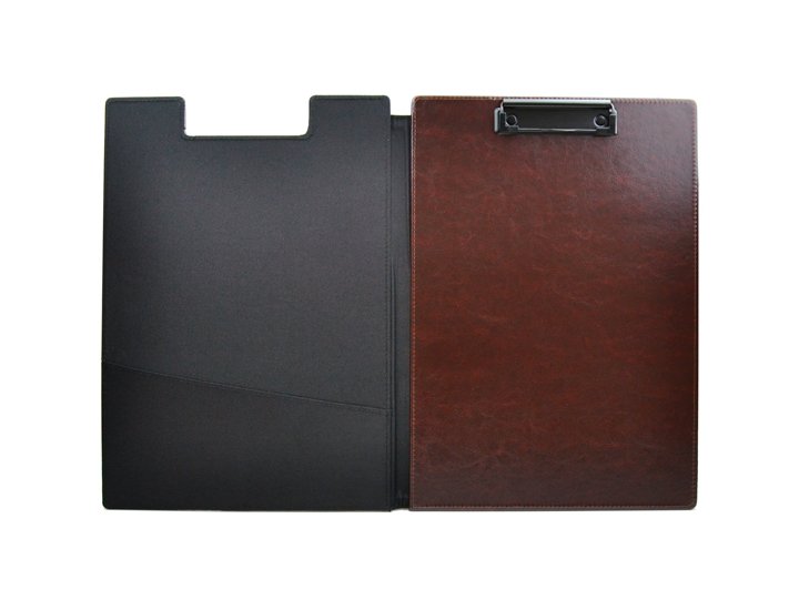 SOPORTE CON PINZA OFFICE BOX DYNAMIC CLASSIC MARRON