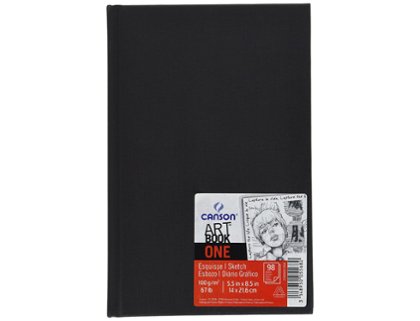 BLOC DE DIBUJO ART BOOK MIX MEDIA 40H 140X216MM 224 GRS NEGRA