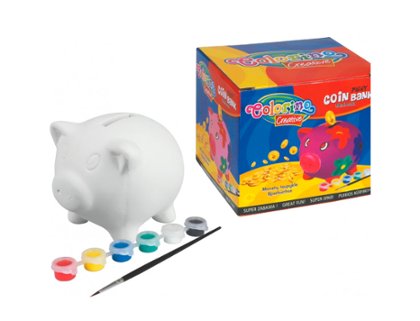 HUCHA COLORING CREATIVE CERDITO