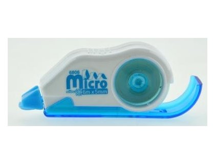 CORRECTOR CINTA TIPPEX MICRO 5MM X 6Metros OFFICE BOX COLORES