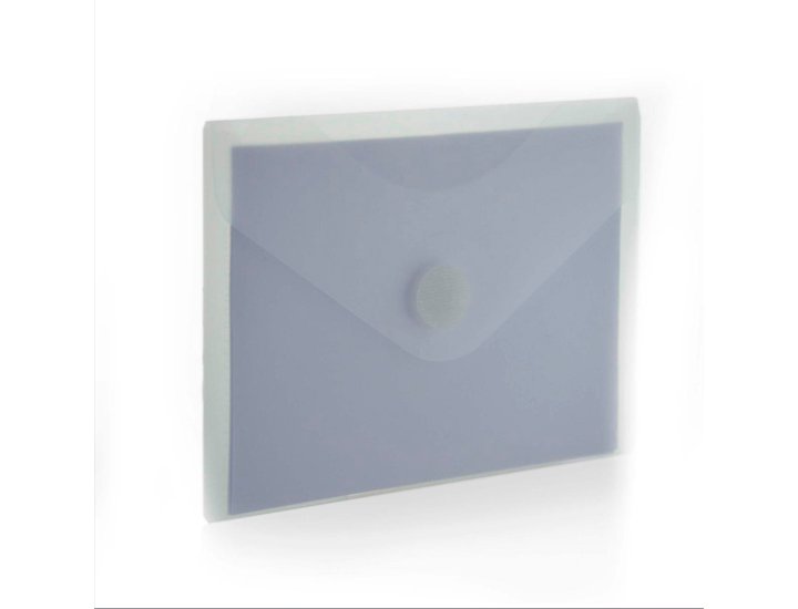 DOSSIER BOLSA VELCRO DINA6 OFFICE BOX TRANSPARENTE CRISTAL