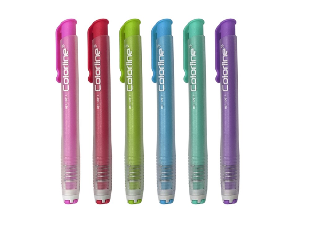 BORRADOR PORTAGOMAS COLORLINE COLORES SURTIDOS