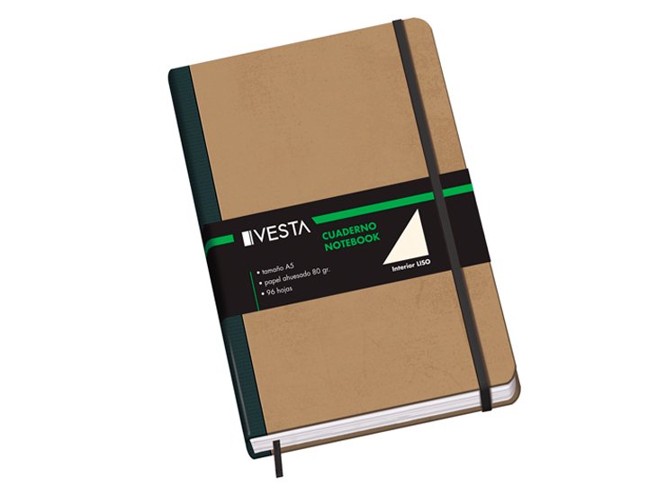 CUADERNO CARTONE DOHE DINA5 96 HOJAS 80 GRAMOS LISO