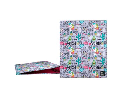 CARPETA 4 ANILLAS 25MM CARTON FORRADO DINA4 BITS and BOBS FANTASY