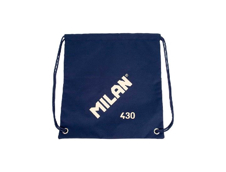 BOLSA MOCHILA DE TIRAS GOMA MILAN 430 AZUL MARINO