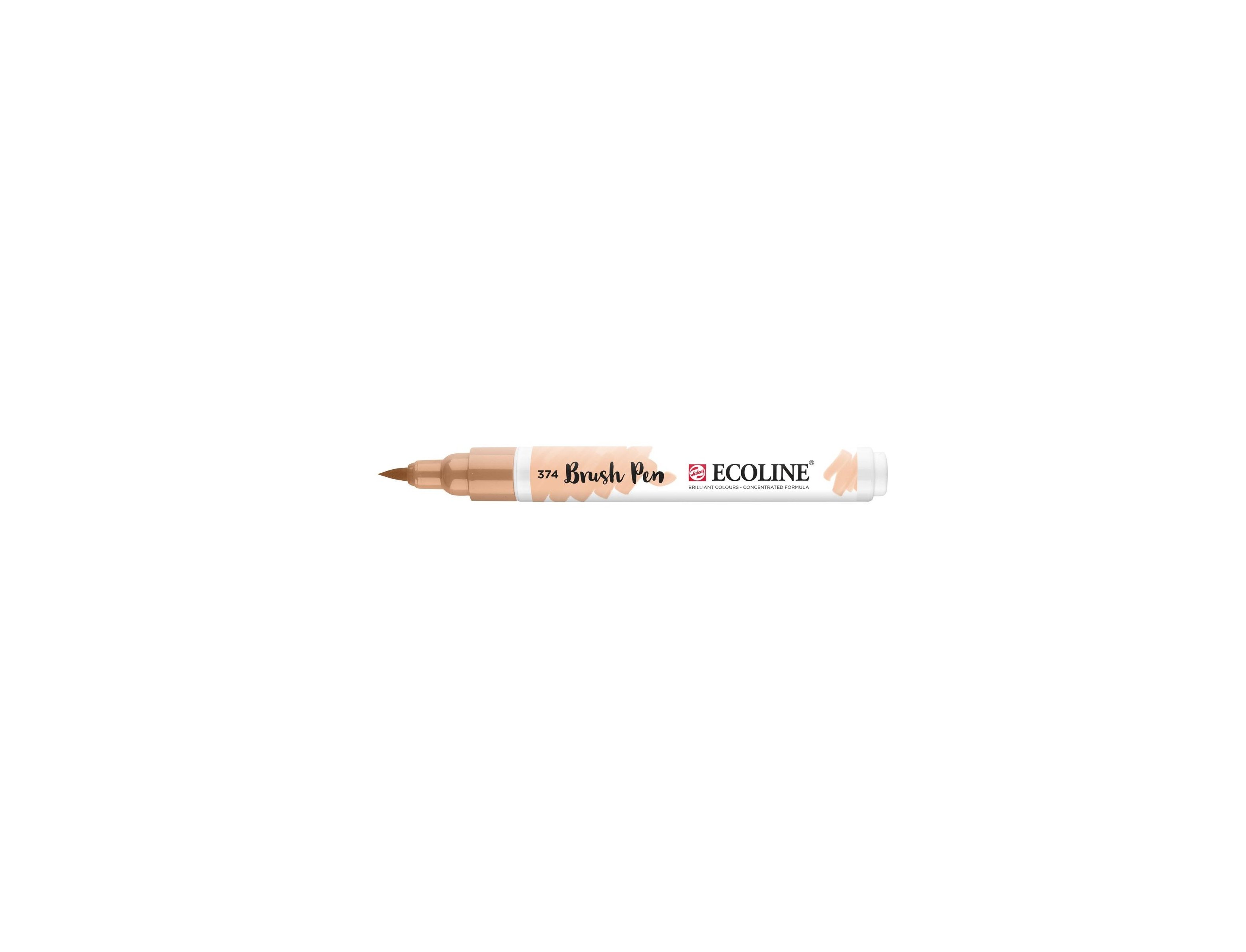 ROTULADOR BRUSH PEN TALENS ECOLINE ACUARELA BEIGE ROSADO