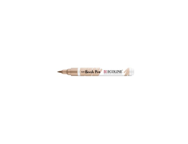 ROTULADOR BRUSH PEN TALENS ECOLINE ACUARELA BEIGE