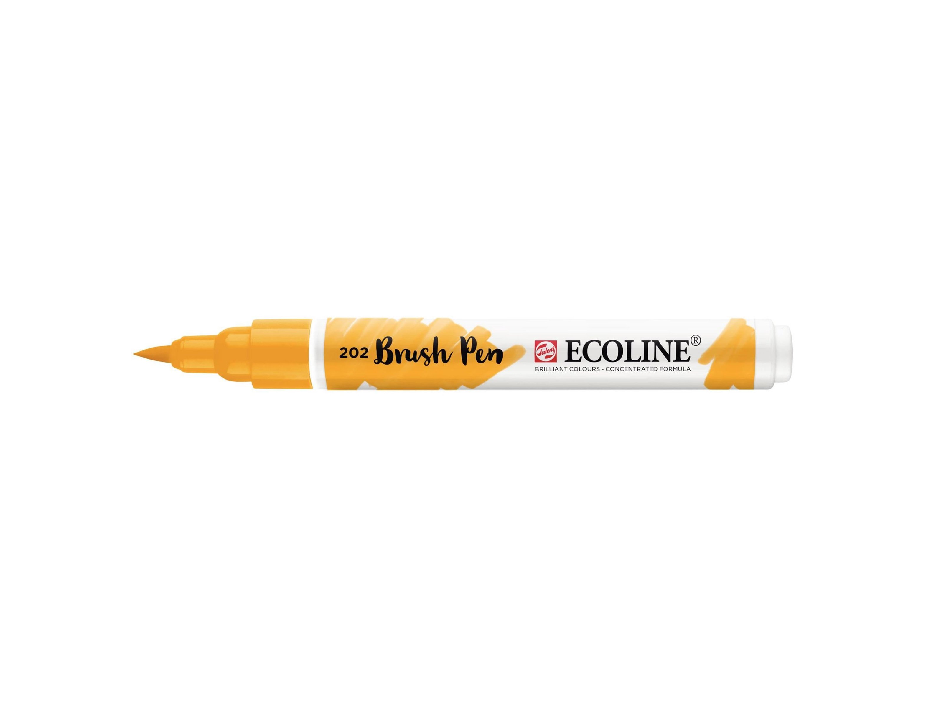 ROTULADOR BRUSH PEN TALENS ECOLINE ACUARELA AMARILLO OSCURO