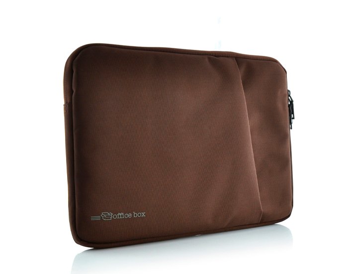 FUNDA PORTATIL OFFICE BOX SKIN PROTECTOR 13 PULGADAS MARRON