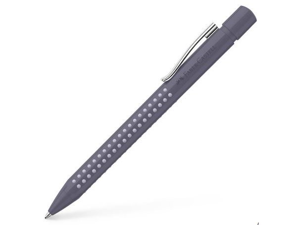 BOLIGRAFO FABER CASTELL GRIP 2010 GRIS MOTEADO
