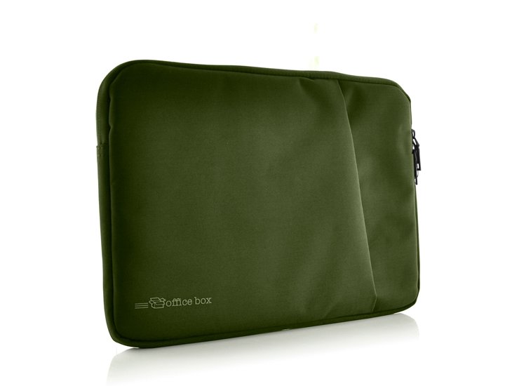 FUNDA PORTATIL OFFICE BOX SKIN PROTECTOR 15 PULGADAS VERDE