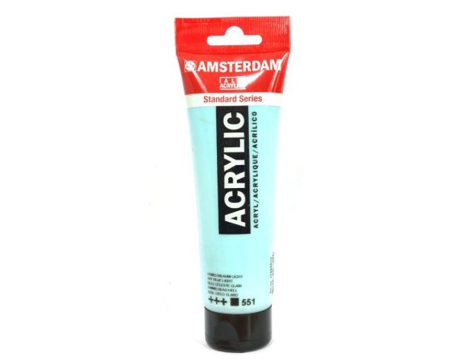 ACRILICO AMSTERDAM 020cc AZUL CELESTE CLARO