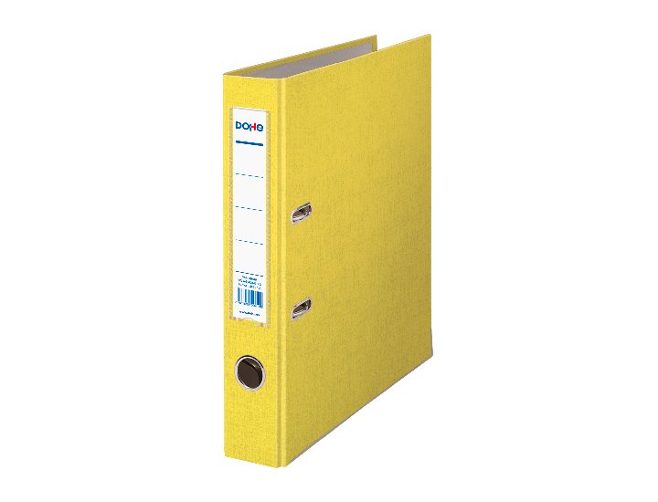 ARCHIVADOR GOVEZRADO TELA DINA4 45MM AMARILLO