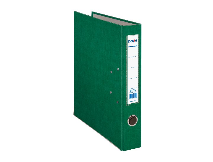 ARCHIVADOR GOVEZRADO TELA DINA4 45MM VERDE