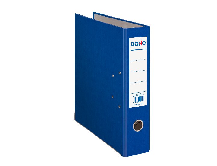 ARCHIVADOR GOVEZRADO TELA FOLIO 70MM AZUL