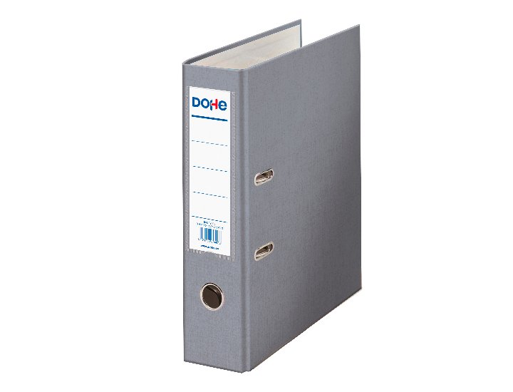 ARCHIVADOR GOVEZRADO TELA DINA4 70MM GRIS