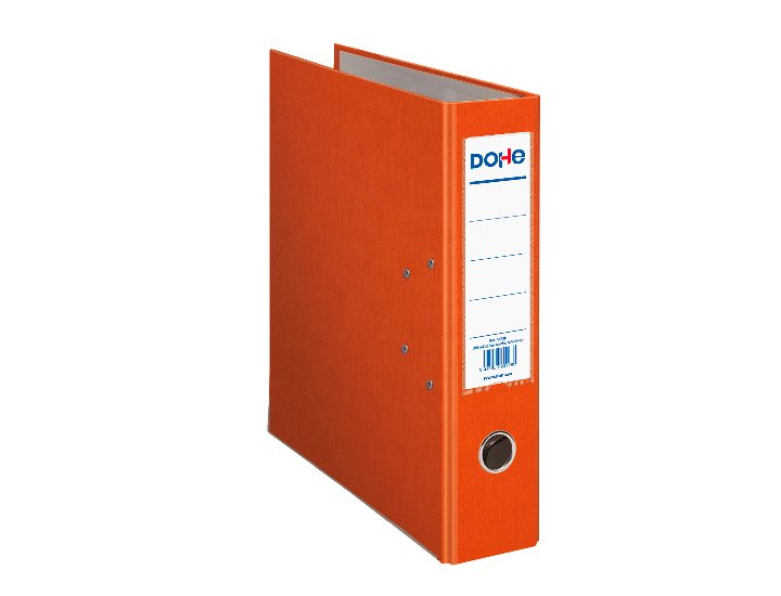 ARCHIVADOR GOVEZRADO TELA DINA4 70MM NARANJA