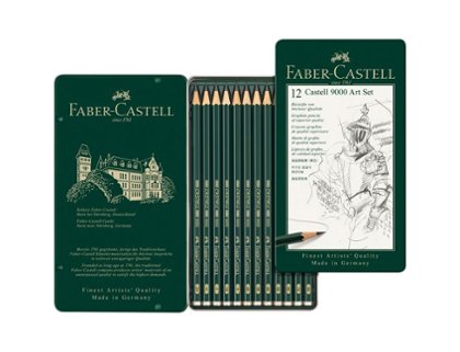 LAPIZ FABER CASTELL 9000 CAJA 12 ARTISTICO