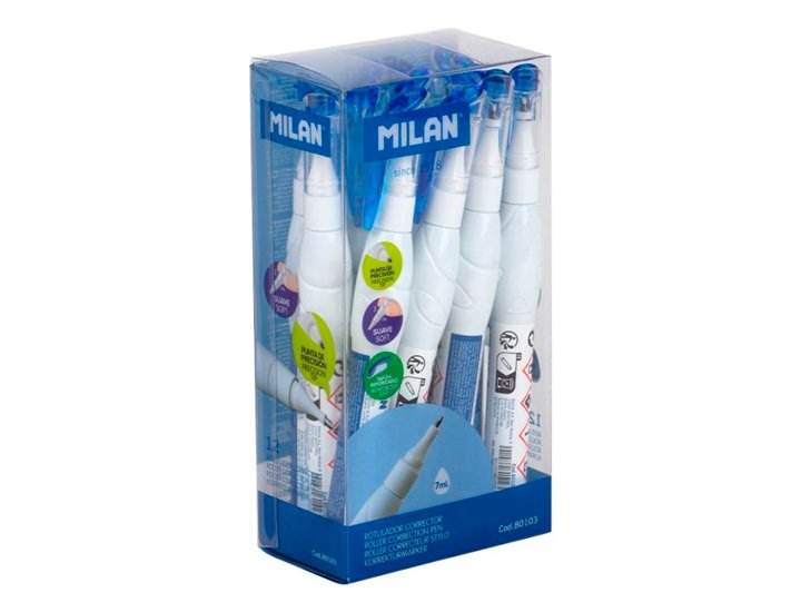 CORRECTOR BOLIGRAFO MILAN ROLLER 7 ML