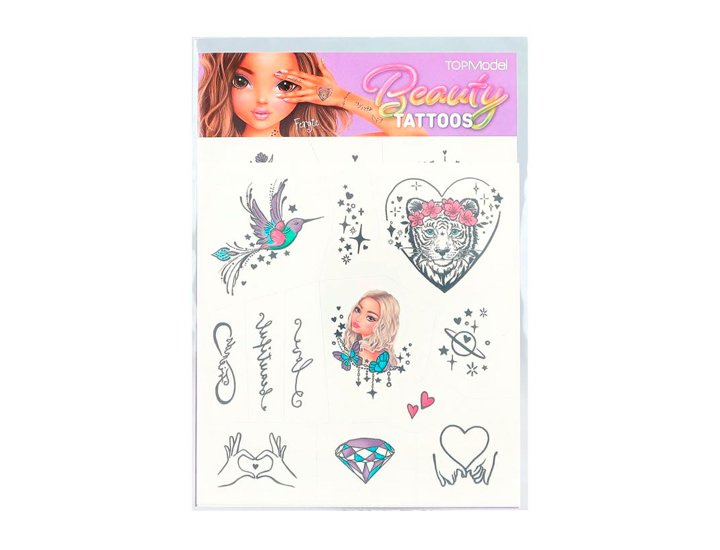 TATUAJES BEAUTY AND ME TOP MODEL