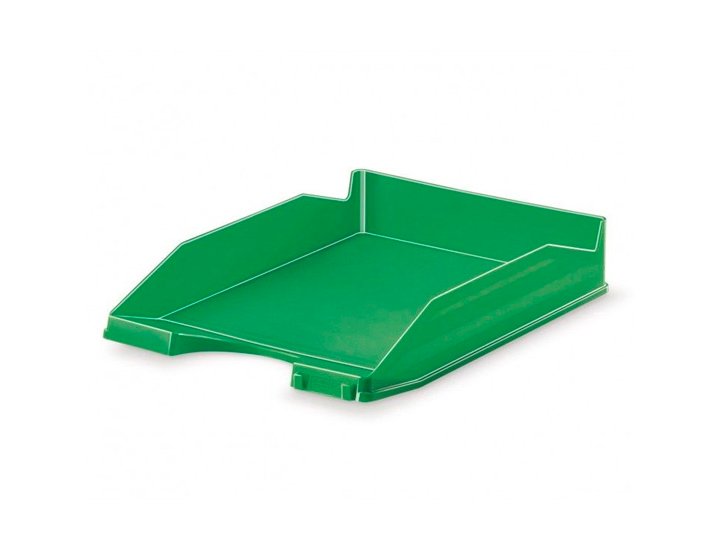 BANDEJA SOBREMESA PLASTICO OPACA VERDE Faibo
