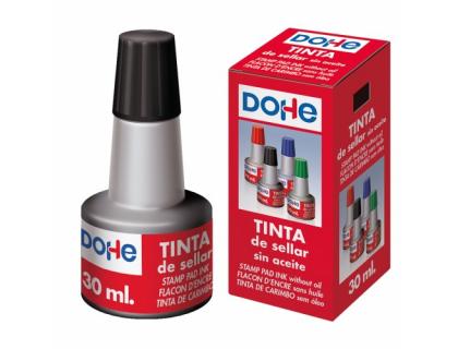 TINTA TAMPON 30cc NEGRO