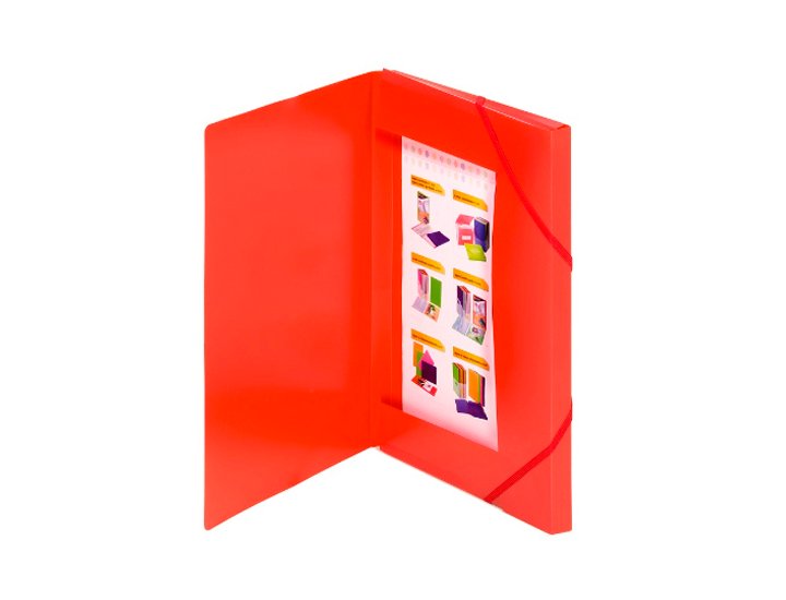 CARPETA POLIPROPILENO SOLAPA FOLIO ROJO