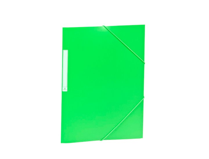 CARPETA POLIPROPILENO SOLAPA FOLIO VERDE CLARO