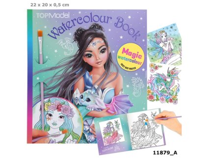 CUADERNO ACUARELAS TOPMODEL DRAGON LOVE