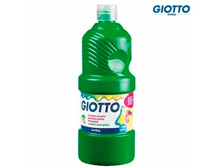 TEMPERA GIOTTO 500 CC VERDE OSCURO