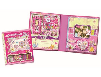 SCRAPBOOK KIT C/ACCESORIOS SECRET GARDEN