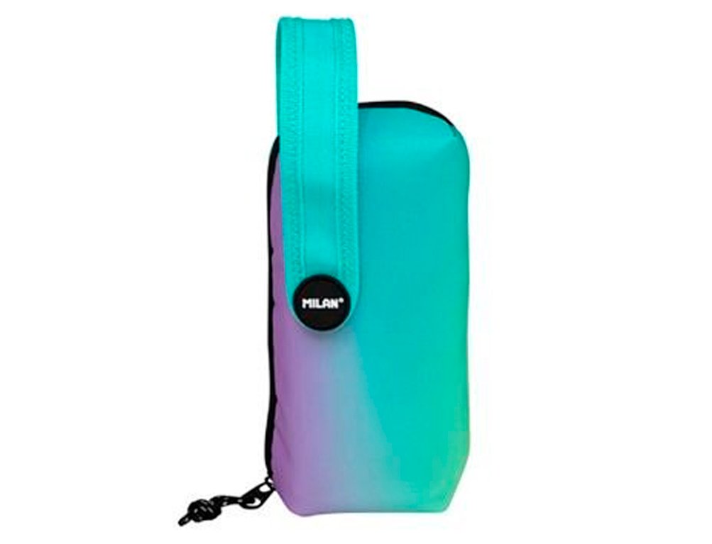PLUMIER MULTIPENCIL CASE 4 PORTATODOS MILAN SUNSET VERDE