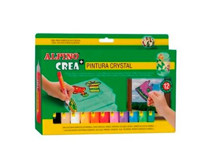 PINTURA ALPINO CREA PINTURA CRISTAL 12 COLORES