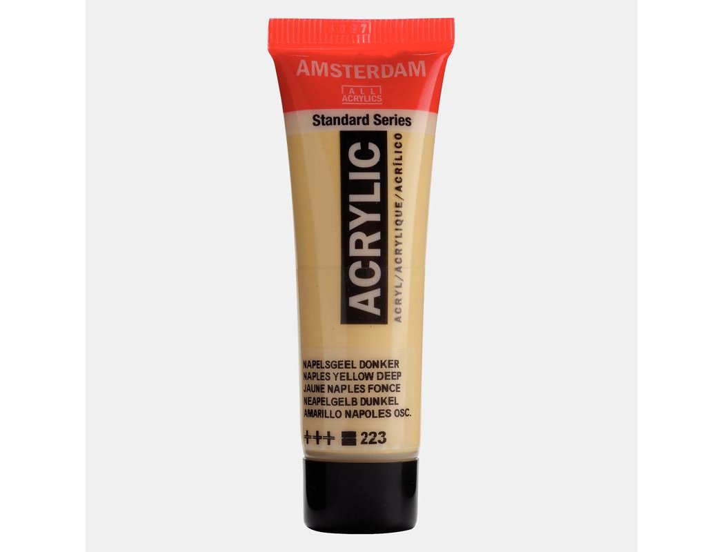 ACRILICO AMSTERDAM 020cc AMARILLO NAPOLES OSCURO