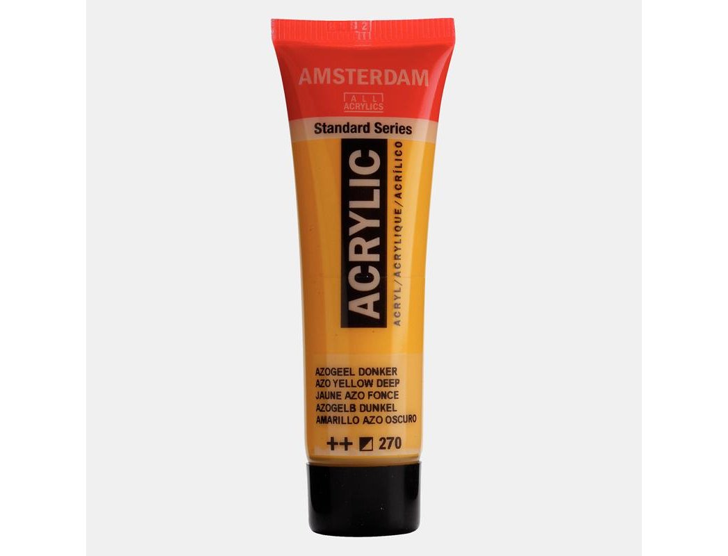 ACRILICO AMSTERDAM 020cc AMARILLO AZO OSCURO