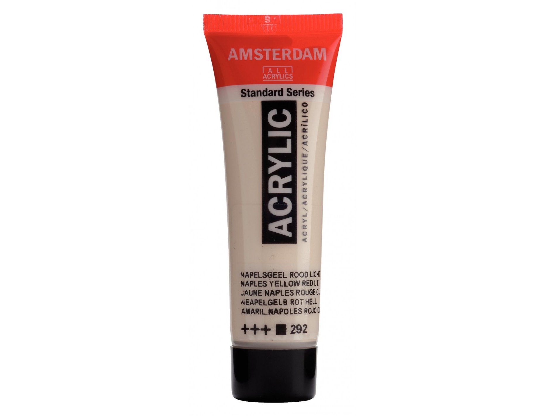 ACRILICO AMSTERDAM 020cc AMARILLO NAPOLES ROJO CLARO