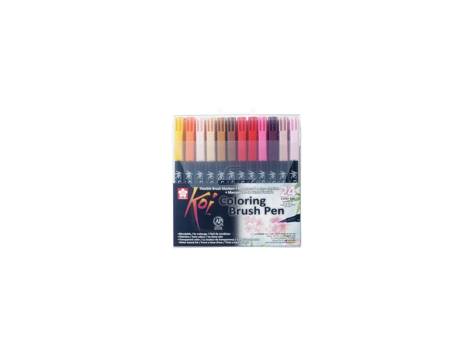 ROTULADOR KOI COLOR PINCEL BRUSH SET PACK 24