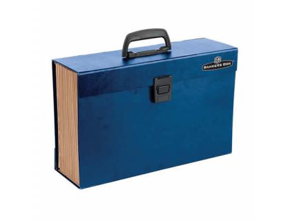 MALETIN FUELLE DINA4 19 BOLSAS AZUL FELLOWES