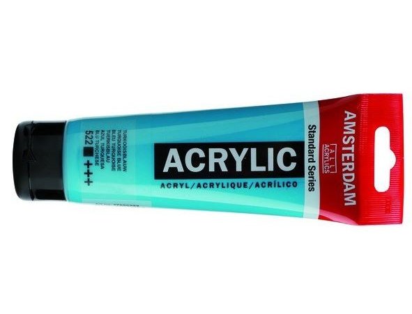 ACRILICO AMSTERDAM 020cc AZUL TURQUESA