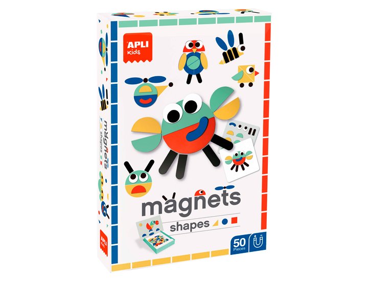 JUEGO EDUCATIVO APLI MAGNETICO FORMAS