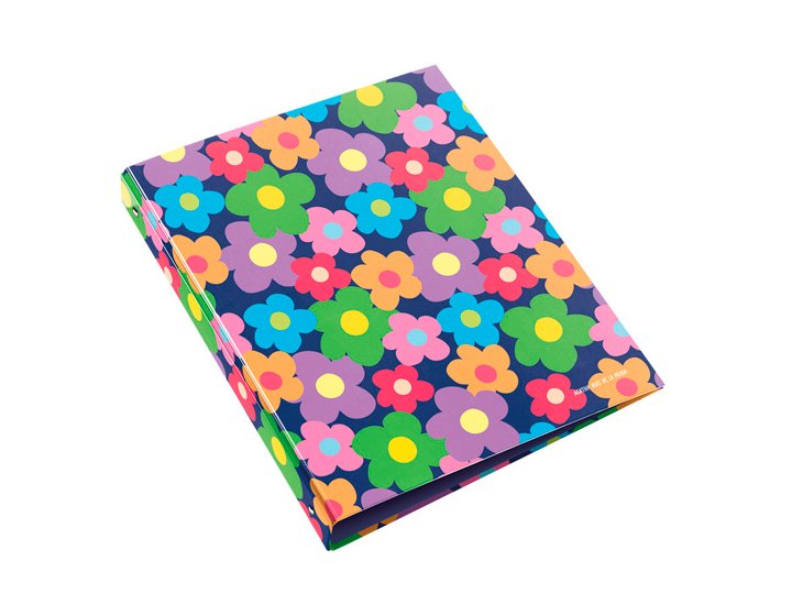 CARPETA 4 ANILLAS 25 MM AGHATA RUIZ DE LA PRADA FLOR