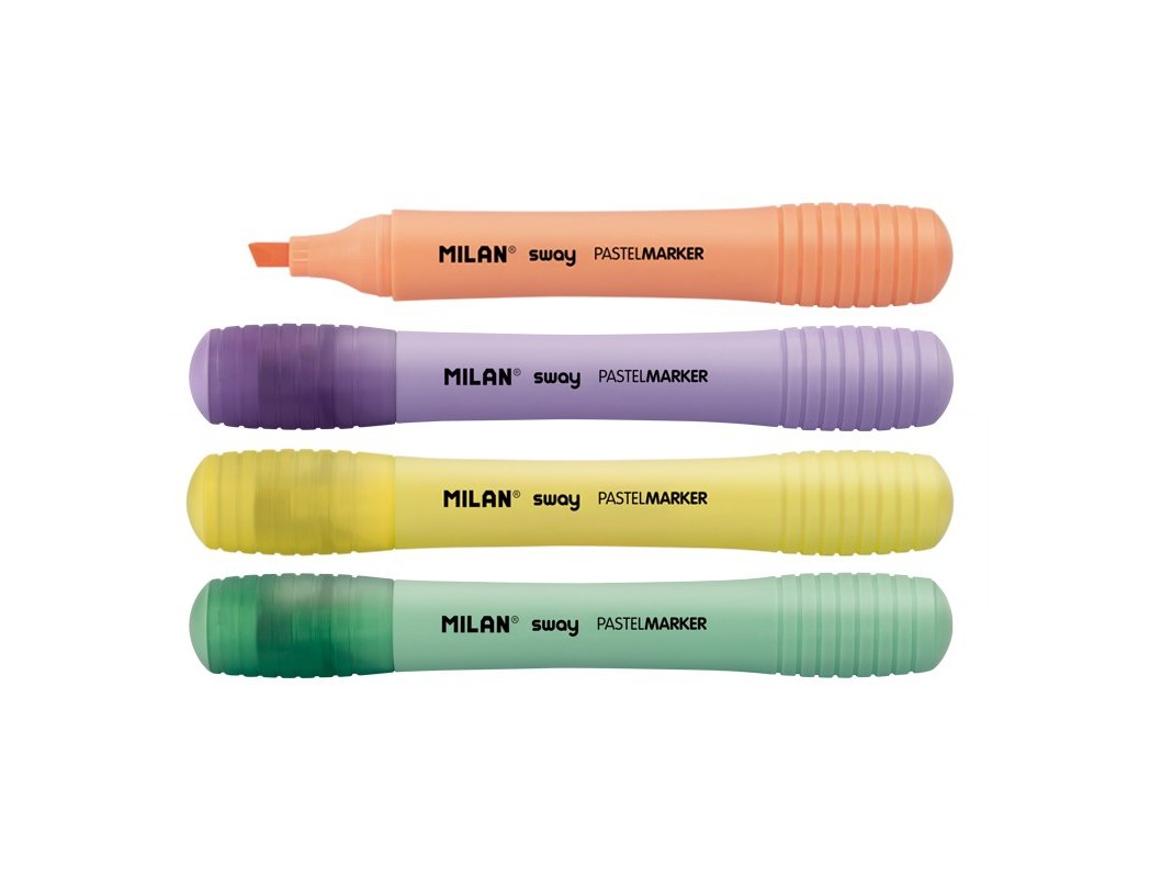 ROTULADOR MILAN SWAY PACK 4 FLOUR PASTEL