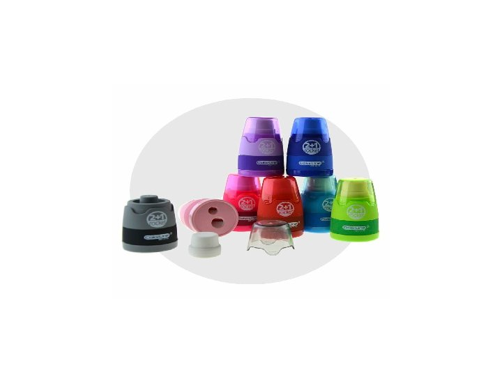 AFILALAPIZ CON DEPOSITO DOBLE + GOMA OFFICE BOX COLORES COLORLINE