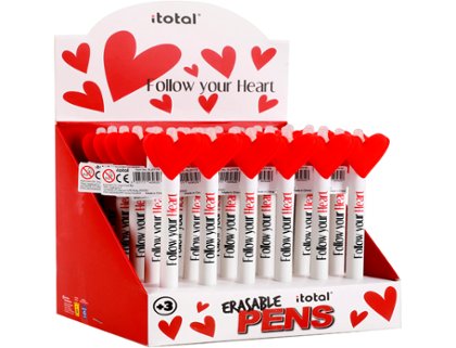 BOLIGRAFO BORRABLE FOLLOW YOUR HEART