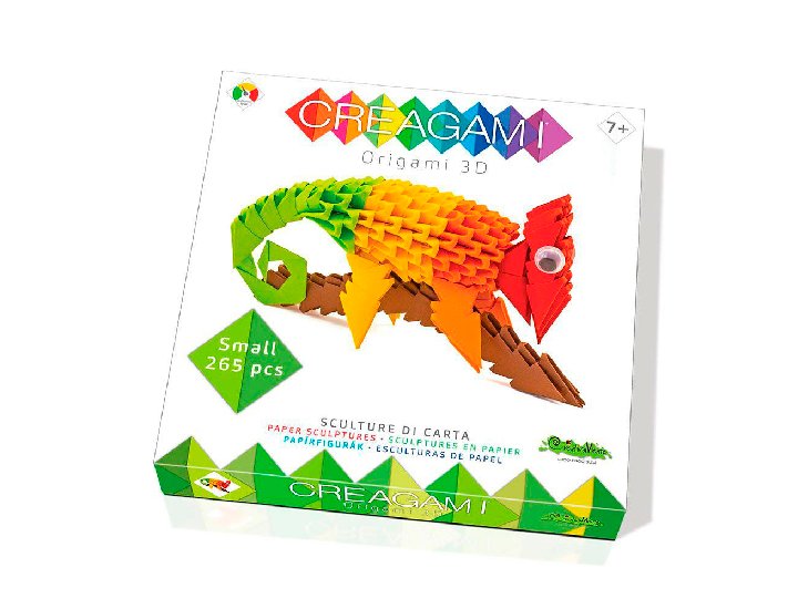 CAJA SURTIDO 3D ORIGAMI OXFORD  and  CREAGAMI CAMELION