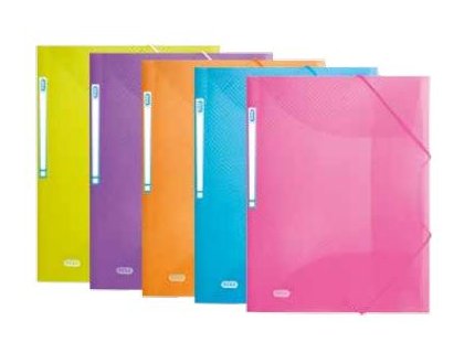 CARPETA URBAN SOLAPAS GOMAS DINA3+ POLIROPILENO COLORES TENDENCIA OXFORD
