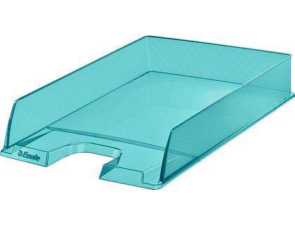 BANDEJA SOBREMESA APILABLE PLASTICO COLOUR ICE AZUL