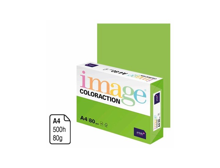 PAPEL COLOR IMAGE PACK 500 Hojas DINA4 INTENSO VERDE